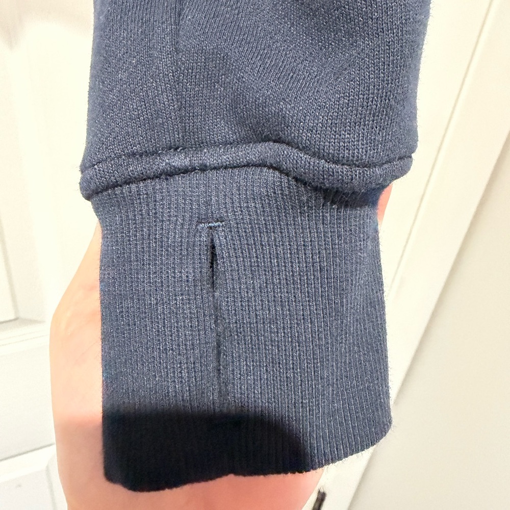 Auth. ✅ NWOT Lululemon Full Zip Scuba in “True Navy/Gold” Size M/L💙 - Picture 5 of 10